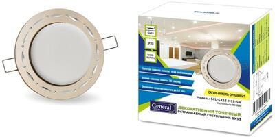     GX53 General Lighting GCL-GX53-H18-SN - , 661229 (,  1)