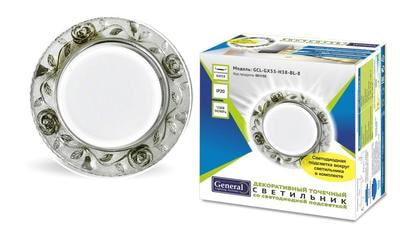     GX53 General Lighting 661155 GCL-GX53-H38-BL-8   (,  1)