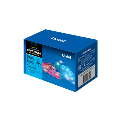  Uniel ULD-S0500-050/DTA MULTI IP20 SNOWFLAKES-3 (UL-00007195) (,  3)