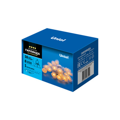  Uniel ULD-S0500-050/DTA WARM WHITE IP20 PINE CONES (UL-00007192) (,  3)