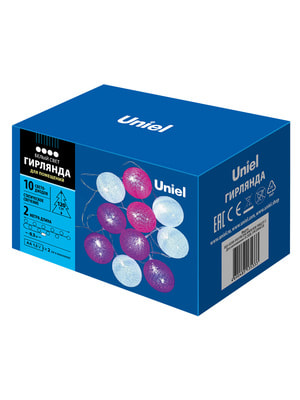 Uniel ULD-S0200-010/STB/2AA WHITE IP20 TANGLES-1 (UL-00007341) (,  3)