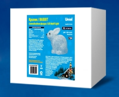   Uniel ULD-M2724-032/STA WHITE IP20 RABBIT (09561) (,  1)