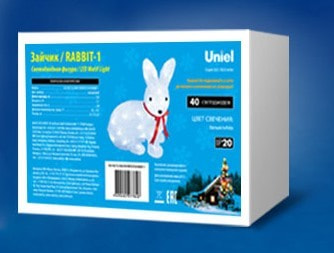   Uniel ULD-M2732-040/STA WHITE IP20 RABBIT-1 (11032) (,  1)