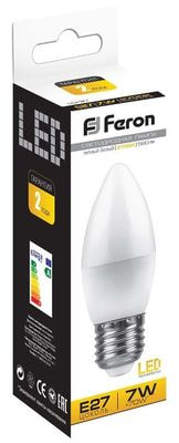   Feron 7 230V E27 2700K C37 LB-97, 25758 (,  1)