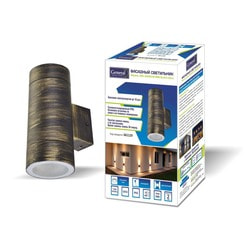     GX53 General Lighting 661129 GWL-2GX53-M-IP65 BLACK GOLD.  2
