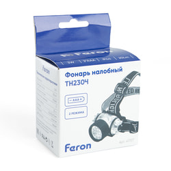   Feron 3*AAA 3W 14LEDs IP44  TH2304, 41708.  2