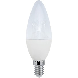Лампочка светодиодная Ecola LED Premium 8,0W 220V E27 4000K прозрачная свеча с линзой (композит) 105x37 (C7QV80ELC) Лампочка светодиодная Ecola LED Premium 8,0W 220V E27 4000K прозрачная свеча с линзой (композит) 105x37 (C7QV80ELC)