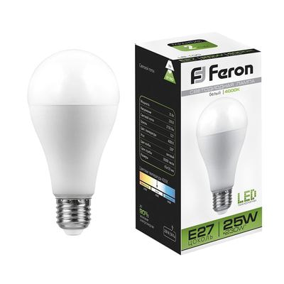  Feron 25 230V E27 4000K A65 LB-100, 25791 ()