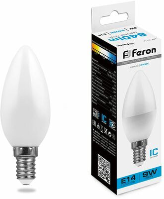  Feron 9 230V E14 6400K C37 LB-570, 25800 ()