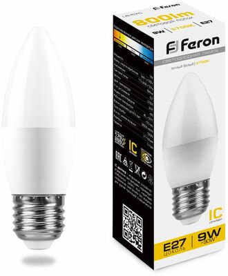   Feron 9 230V E27 2700K C37 LB-570, 25936 ()