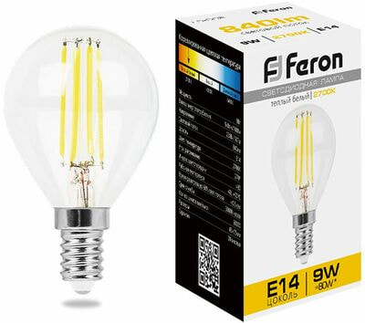    Feron 9  230V E14 2700K  LB-509, 38001 ()