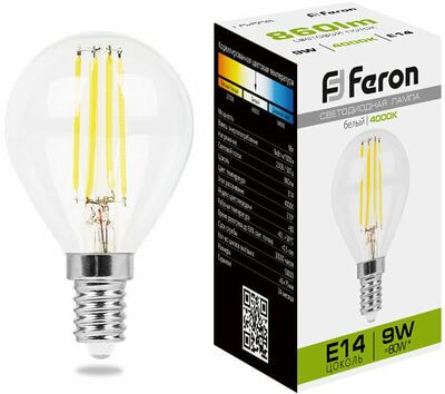    Feron 9  230V E14 4000K  LB-509, 38002 ()