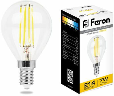    Feron 7  230V E14 2700K  LB-52, 25874 ()