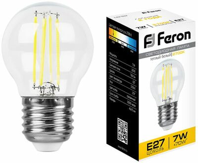    Feron 7  230V E27 2700K  LB-52, 25876 ()
