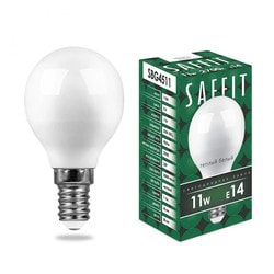   Saffit 11 230V E14 2700K G45 SBG4511, 55136