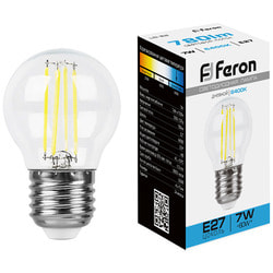    Feron 7  230V E27 6400K  LB-52, 38222