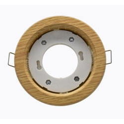    General Lighting 661145  GCL-GX53-H38-WOOD-PINE